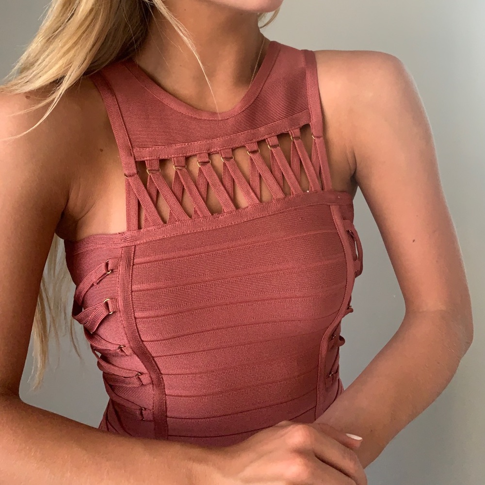 Rose Mini Dress - Picture 2 of 2